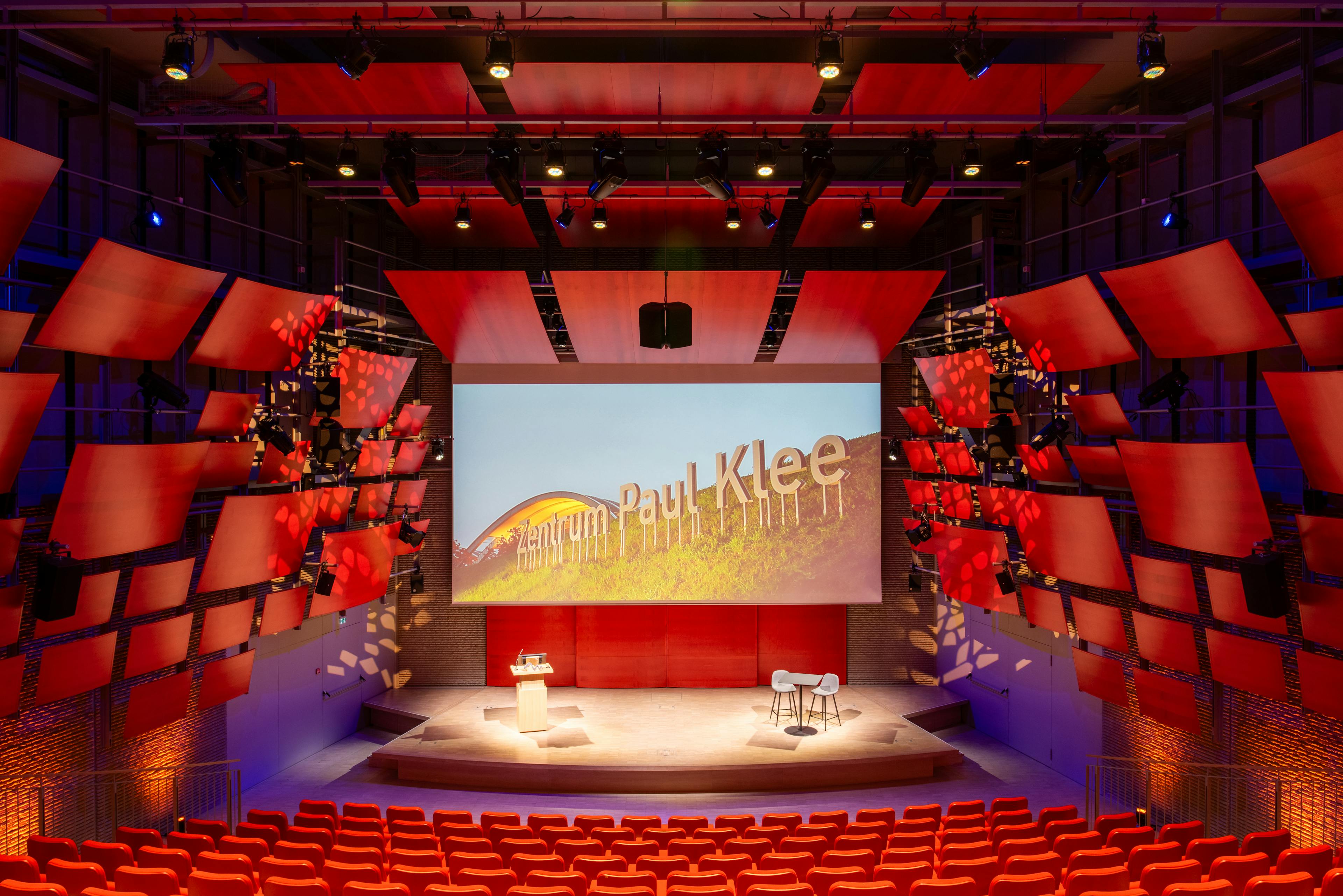 Auditorium im Zentrum Paul Klee