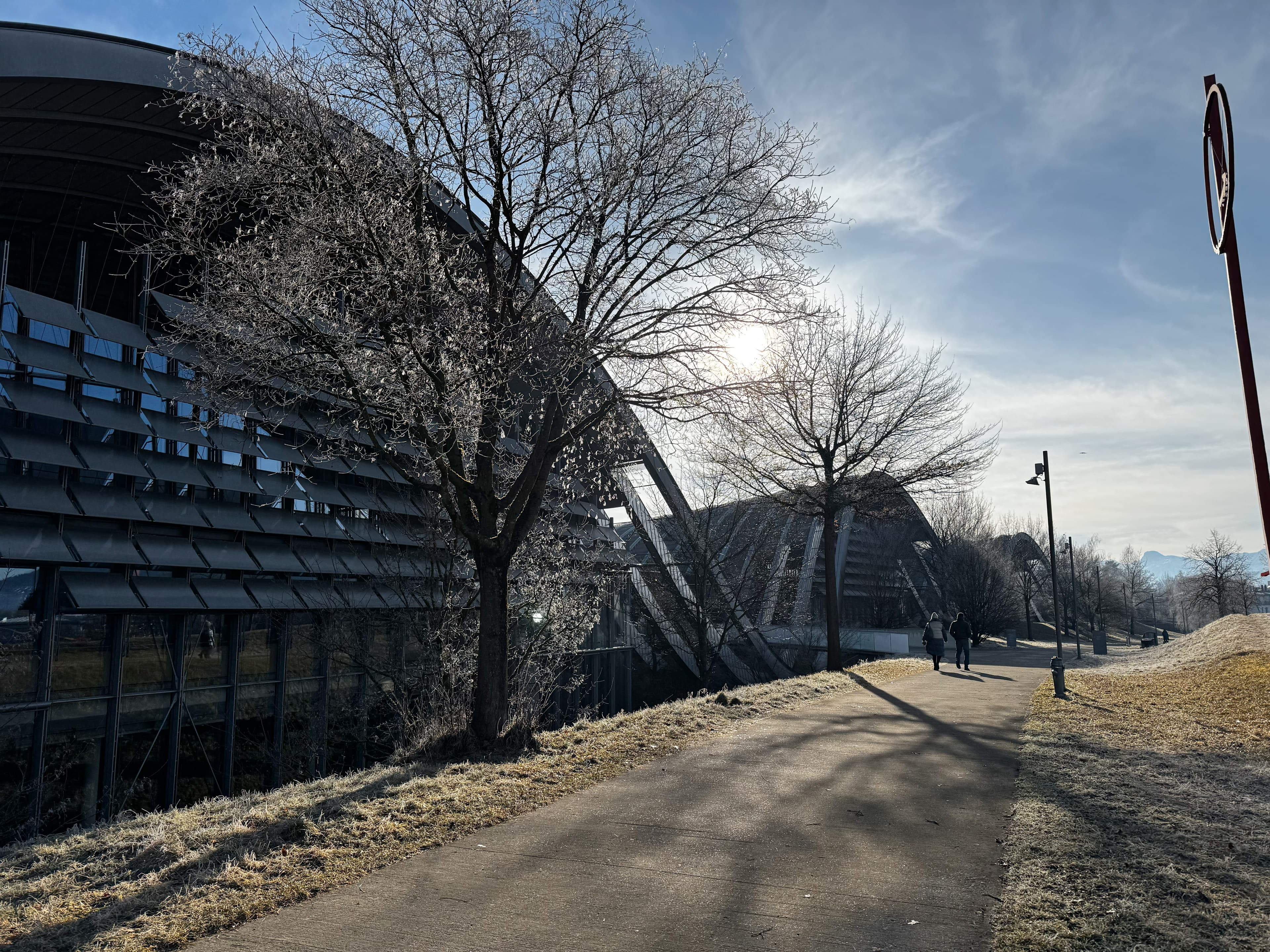 ZPK an einem frostigen Januar Morgen 