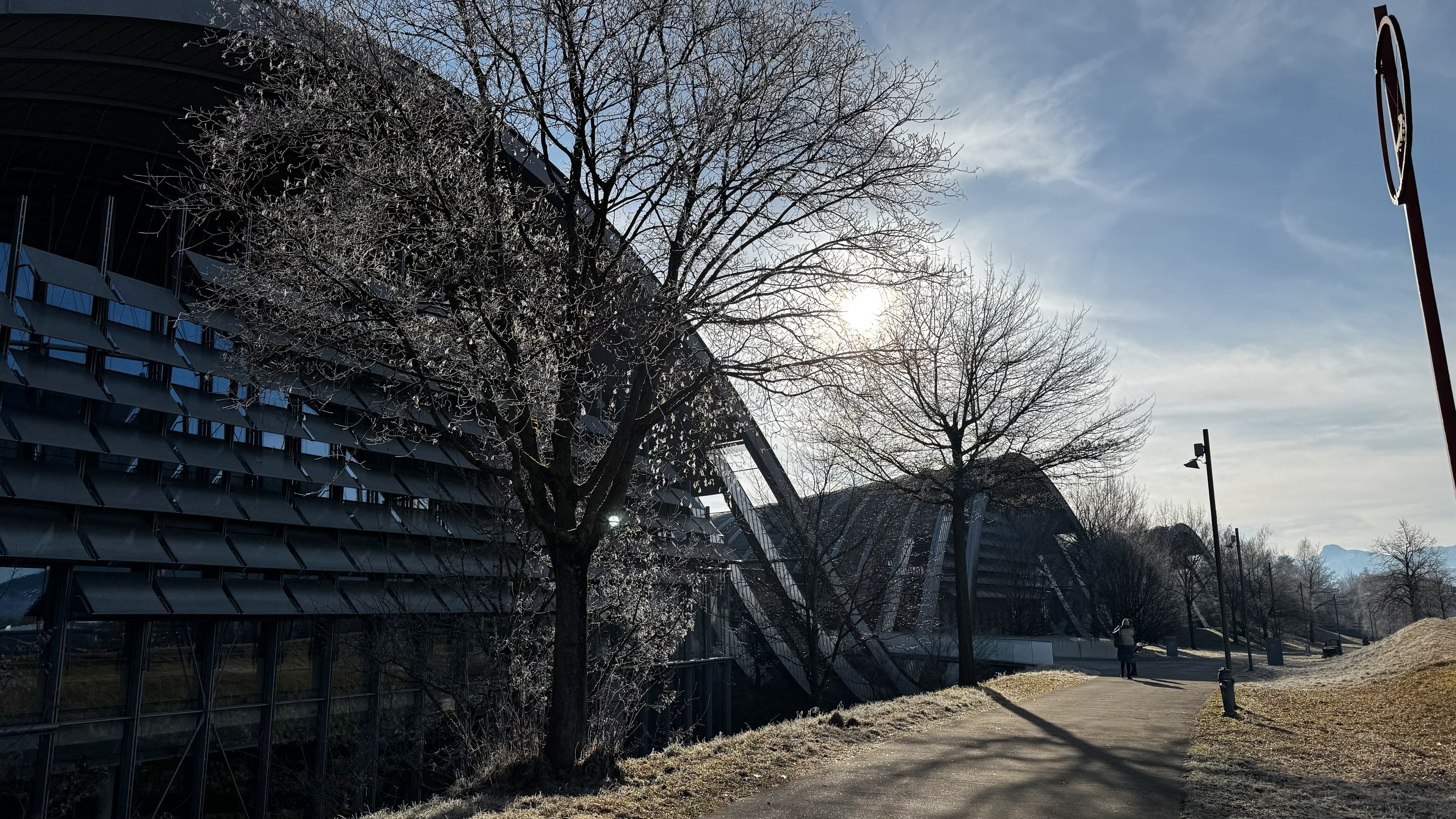 ZPK an einem frostigen Januar Morgen 