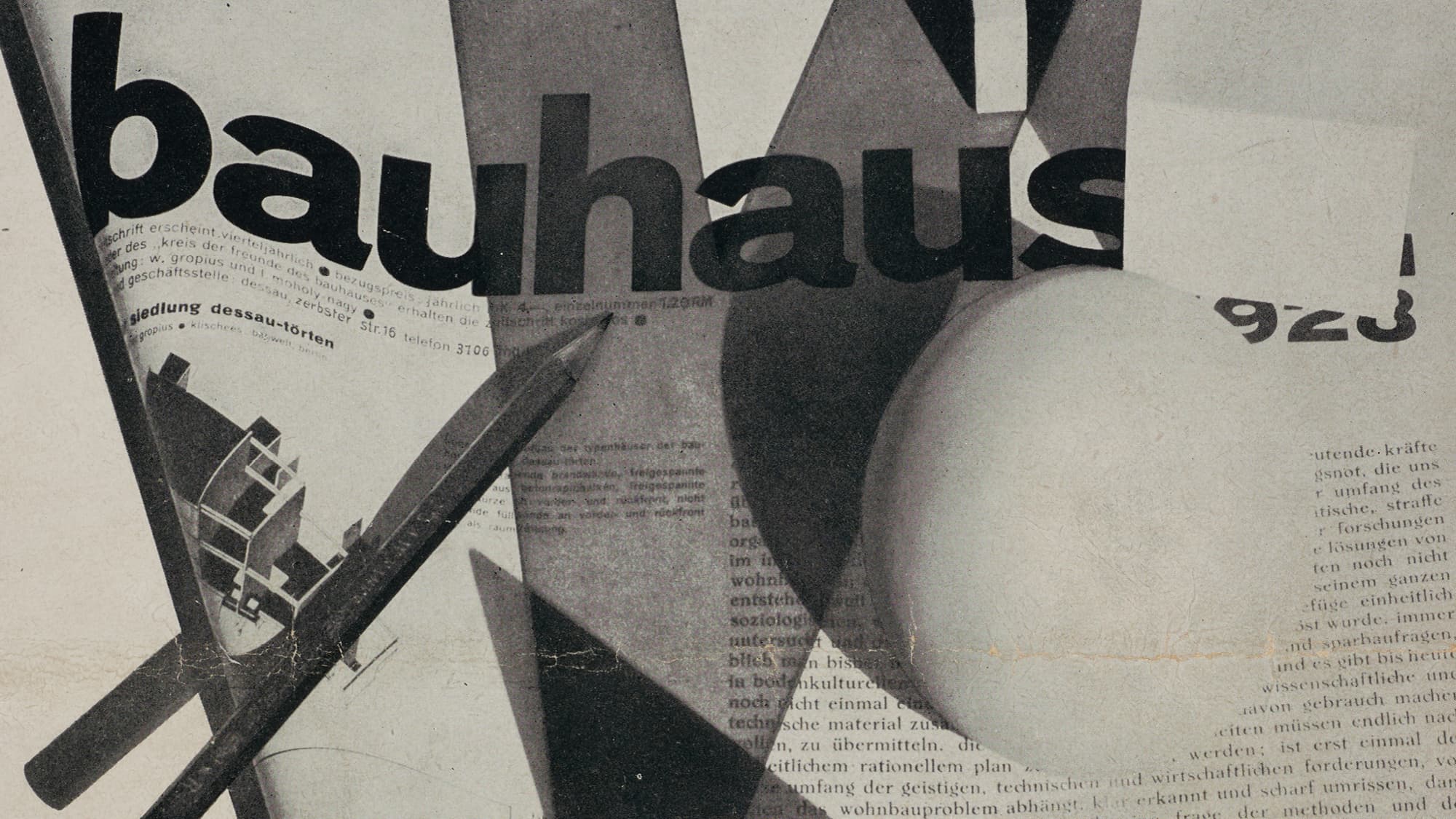 Zeitschriften der Avantgarde Bauhaus