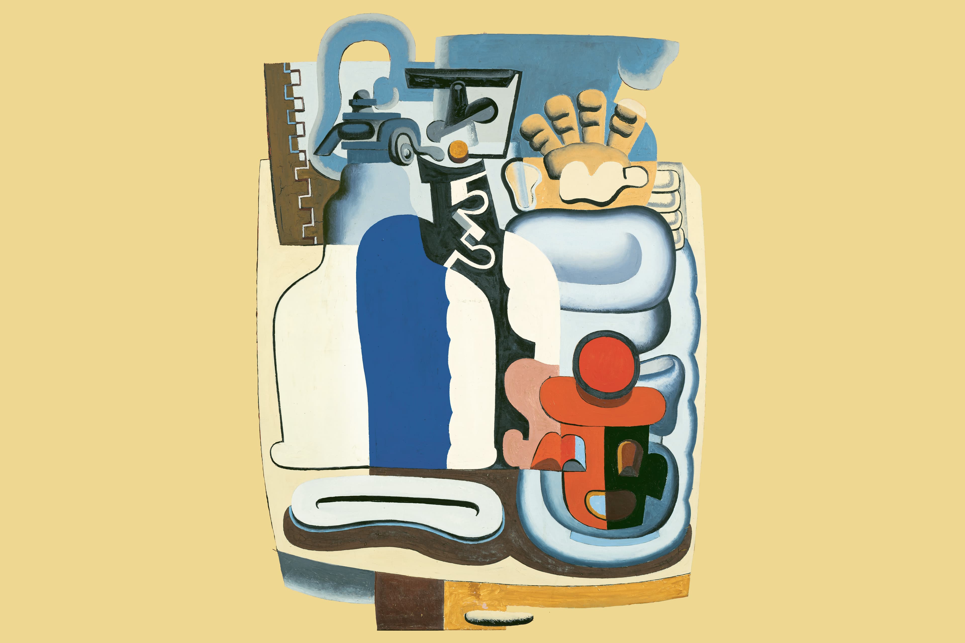 Le Corbusier, Nature morte au siphon (Ausschnitt), 1928