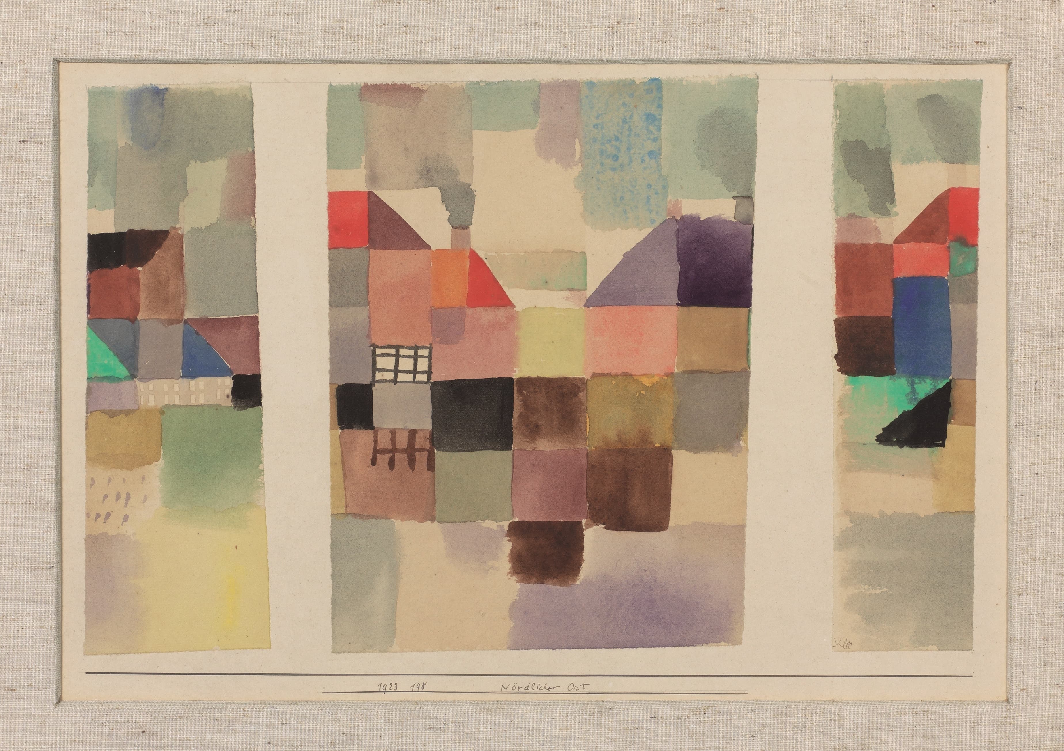 Nördlicher Ort von Paul Klee