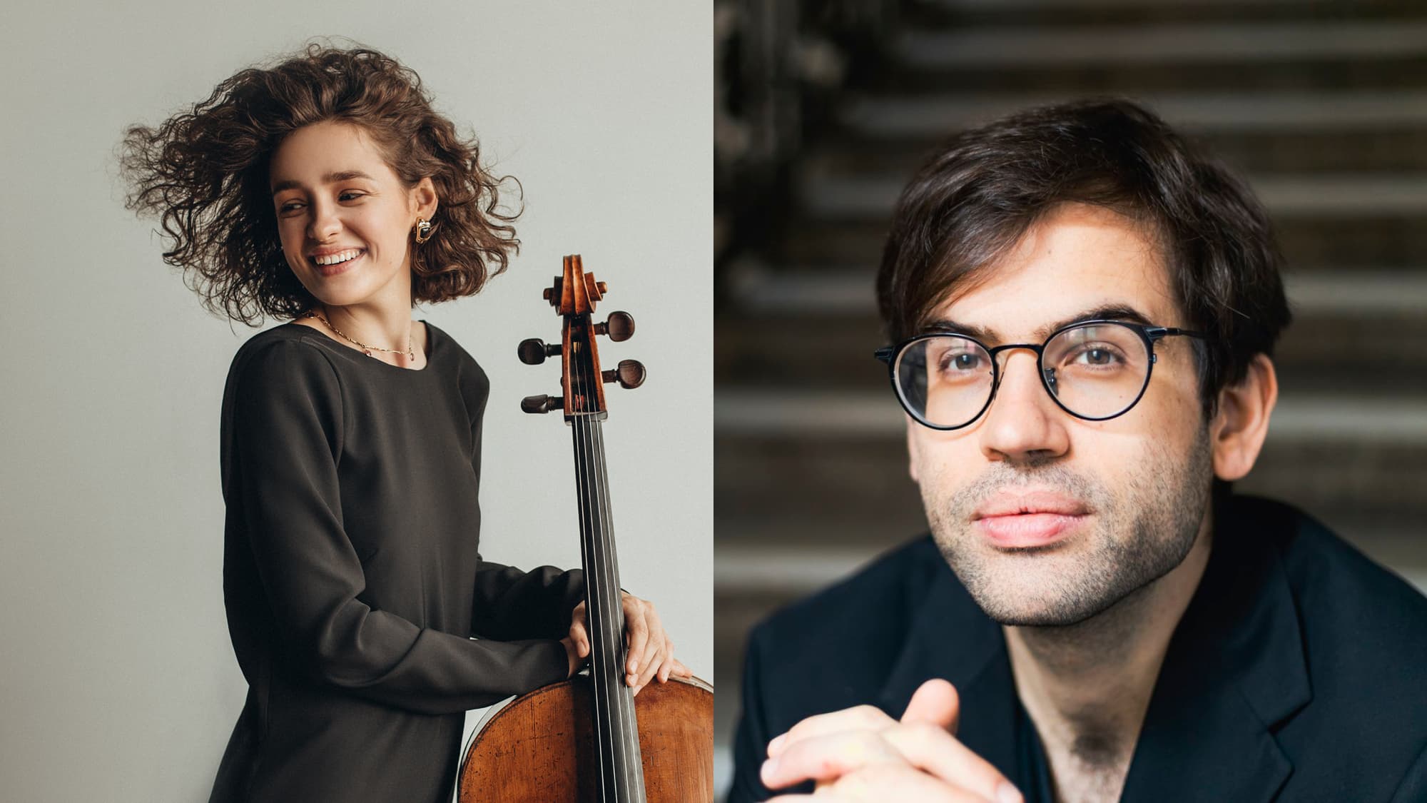 Anastasia Kobekina, Violoncello und Jean-Sélim Abdelmoula, Klavier