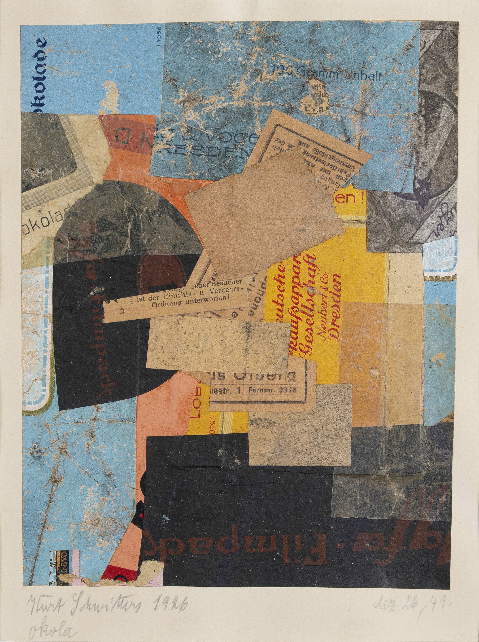 Werk von Kurt Schwitters
