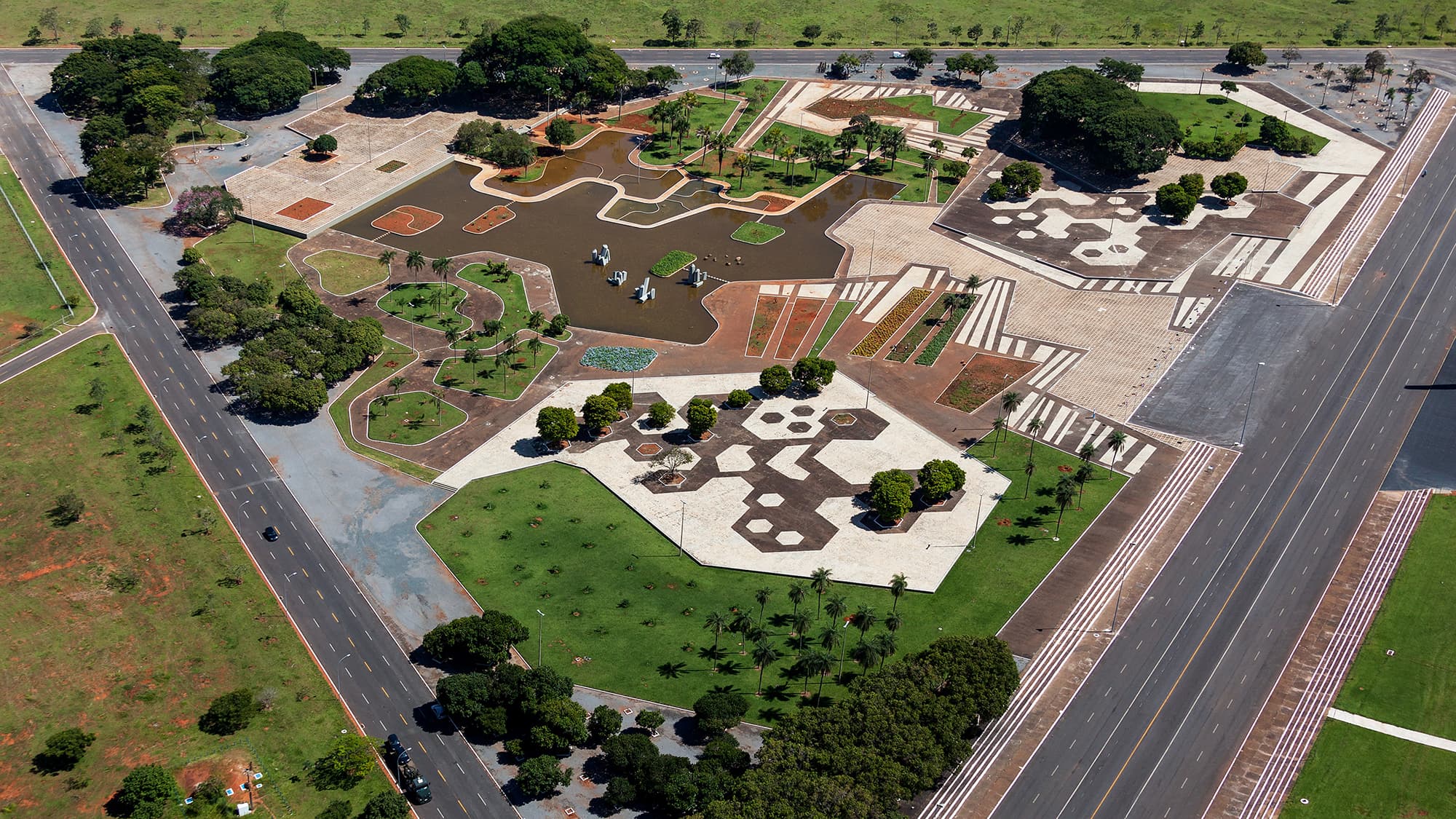 Praça dos Cristais, Brasília, Brasilien, 1970–1972